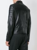 zip detail biker jacket