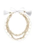 long beaded loop necklace 