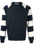 striped sleeves jumper