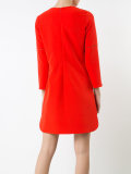 round-hem shift dress