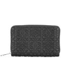 embossed logo wallet