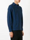 longsleeved polo shirt  