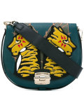 tiger patch saddle bag 