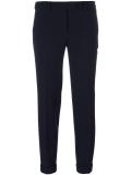 tapered cropped trousers
