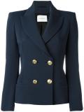 peaked lapel blazer