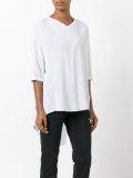 V-neck blouse