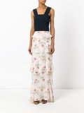 floral print skirt 