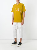 'golden' print T-shirt