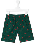 GG bee print swim shorts