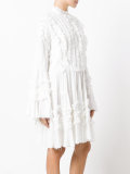 ruffled trim dress 