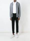 hooded zip sweater
