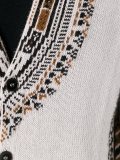 intarsia knit cardigan 