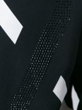 graphic applique sweatshirt