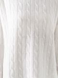 oversize box cable sweater