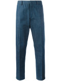 regular fit trousers