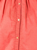 band collar shirt