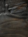creased effect skinny jeans