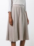 drawstring waist full skirt