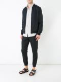 front pockets bomber jacket