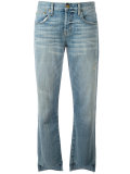 straight-leg jeans