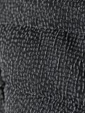 textured padded coat 