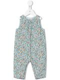 'Flower Field' corduroy romper