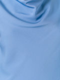 draped neck top