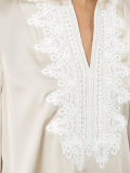 gathered cuffs blouse