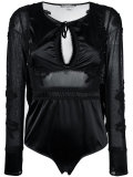 embroidered bodysuit