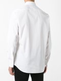 ruffle panel poplin shirt