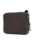 zipped messenger bag 