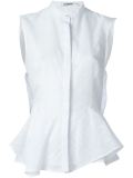 diagonal drape top