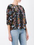 floral print blouse 