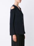 cut-out shoulders shirt