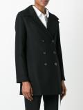 double-breasted boxy coat