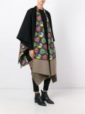 double face poncho