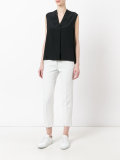 V-neck blouse 
