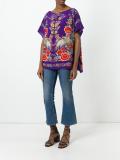 floral print top