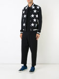 stars print bomber jacket 