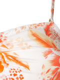 floral print bikini top