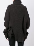 ribbed turtleneck jumper 