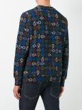 allover print sweatshirt