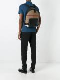checked backpack