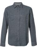 front pockets checked shirt 