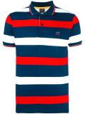 striped polo shirt