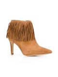 fringed ankle boots