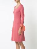 lace up sleeves dress 
