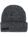 ribbed beanie hat