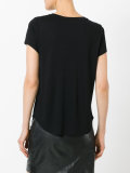 scoop neck T-shirt