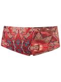 abstract print swim trunks